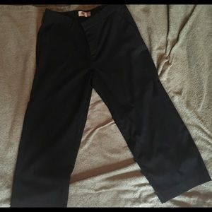 Old Navy cropped wide leg pants